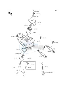 JH 750 B [SUPER SPORT XI] (B1-B3) [SUPER SPORT XI] drawing HANDLE POLE-- JH750-B1- -