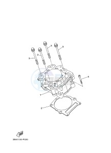 YFM550FWAD YFM5FGPB GRIZZLY 550 EPS (1HSA) drawing CYLINDER