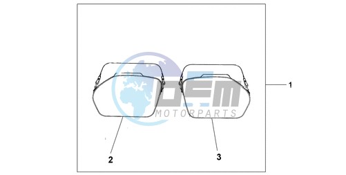 PANNIER INNER BAG SET