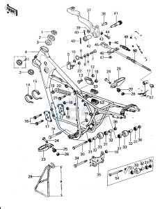 KX 250 A (A4-A5) drawing FRAME_FRAME FITTINGS -- 78-79- -