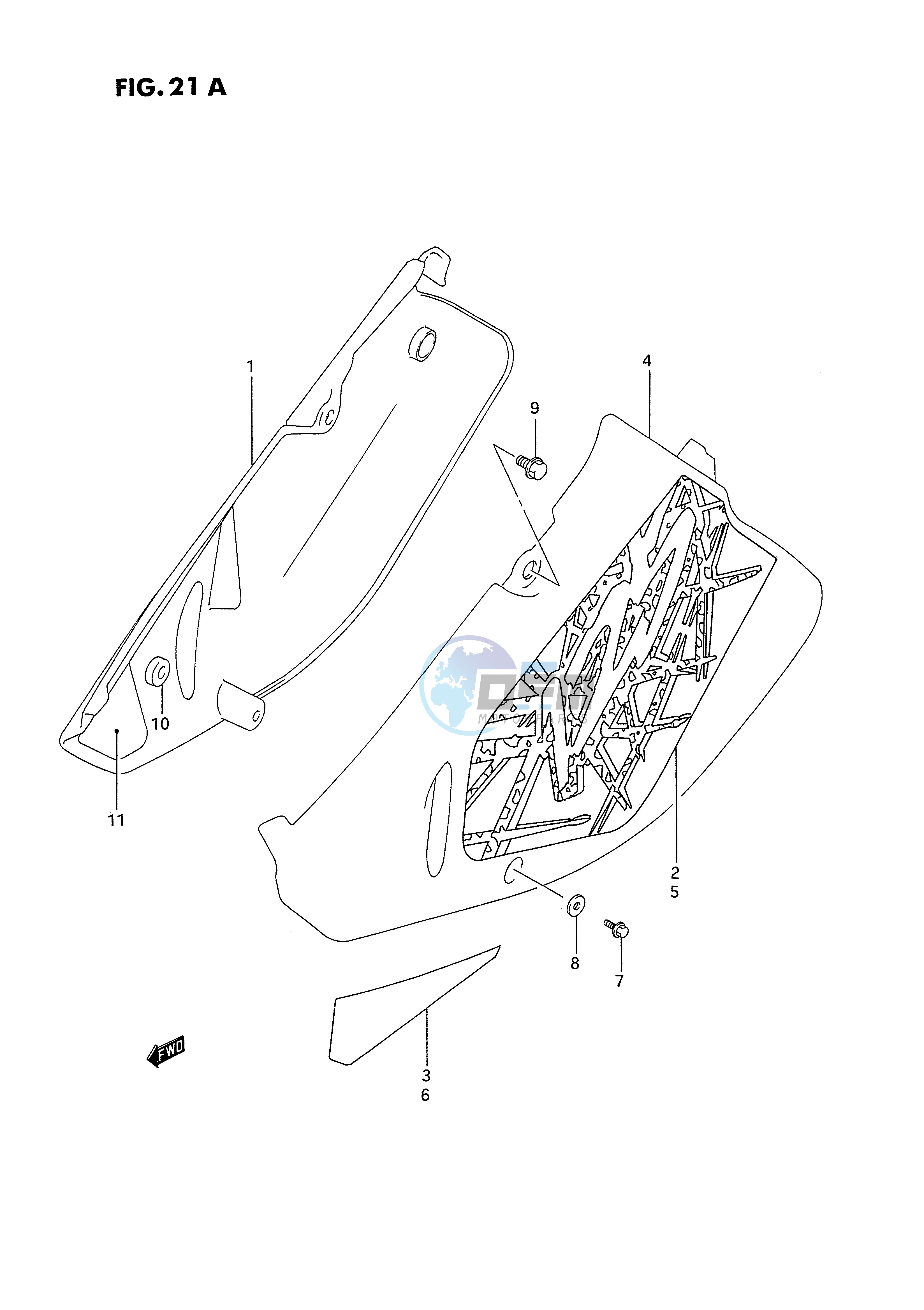 FRAME COVER (MODEL P R S)