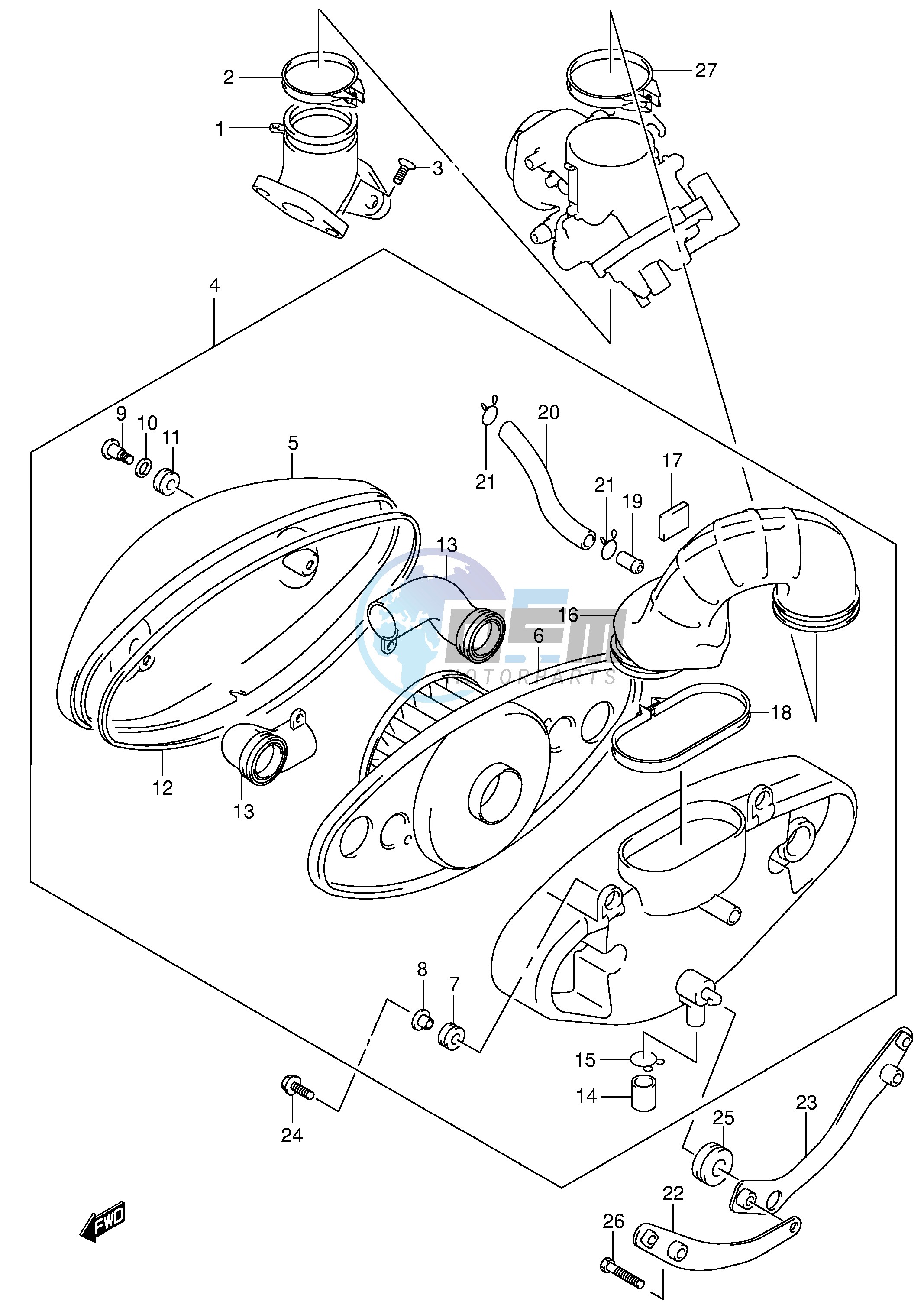 AIR CLEANER (MODEL K1 K2 K3 K4)