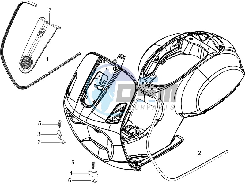 Front shield