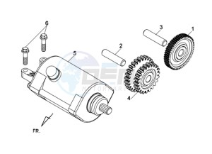 WOLF 250EFI drawing STARTER CLUTCH