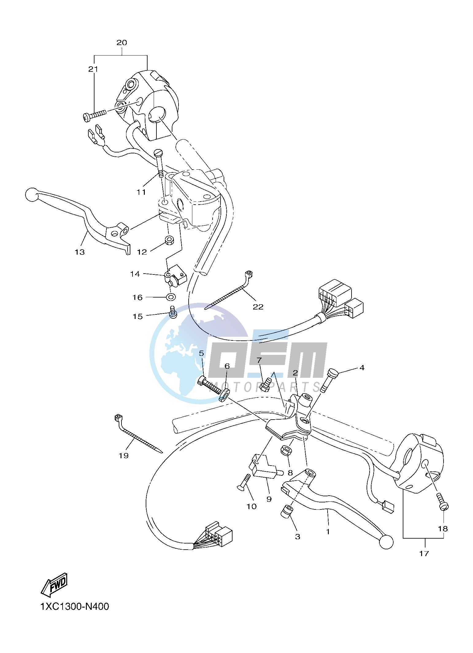 HANDLE SWITCH & LEVER