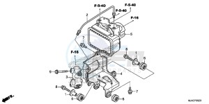 VT750C2SE Shadow - VT750C2S-E UK - (E) drawing ABS MODULATOR