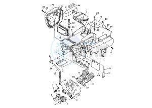 XTZ TENERE 660 drawing INTAKE