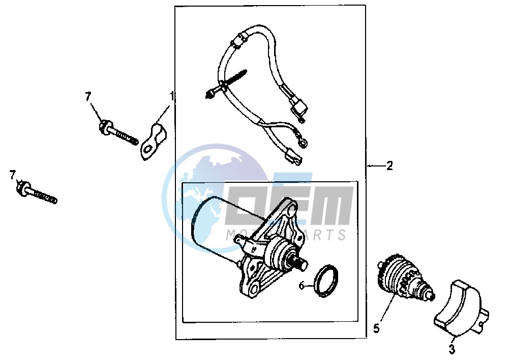 STARTING MOTOR