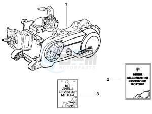 Runner 50 SP SC drawing Engine assembly