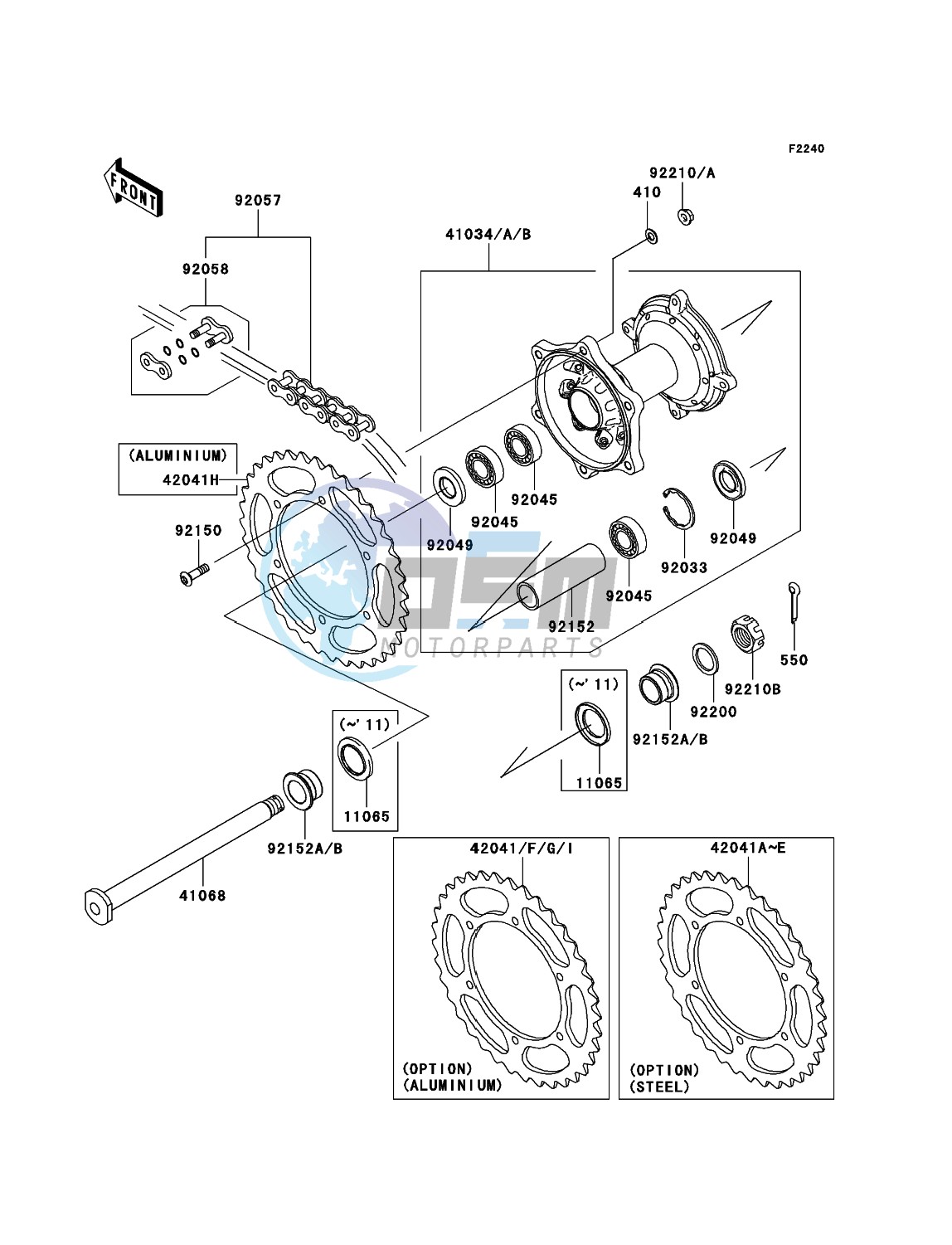 Rear Hub