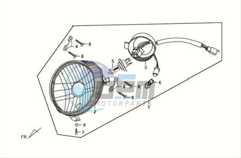 HEADLAMP CPL