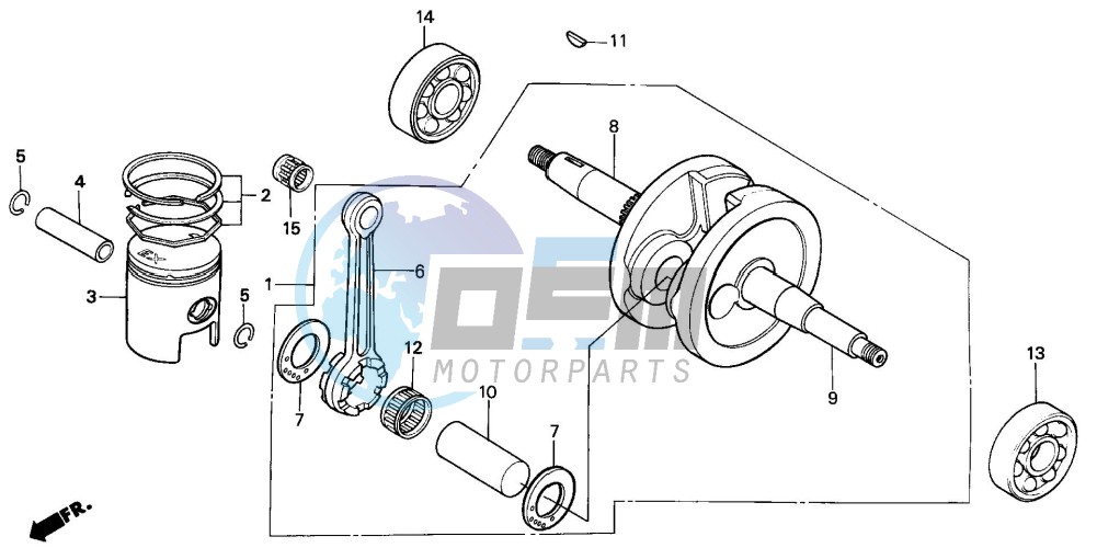 CRANKSHAFT/PISTON