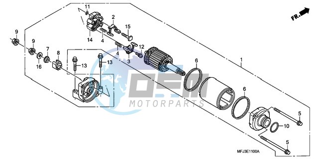 STARTING MOTOR