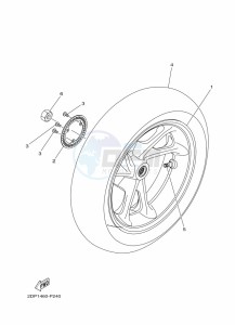 MWS125-A TRICITY 125 (BR7G) drawing FLASHER LIGHT