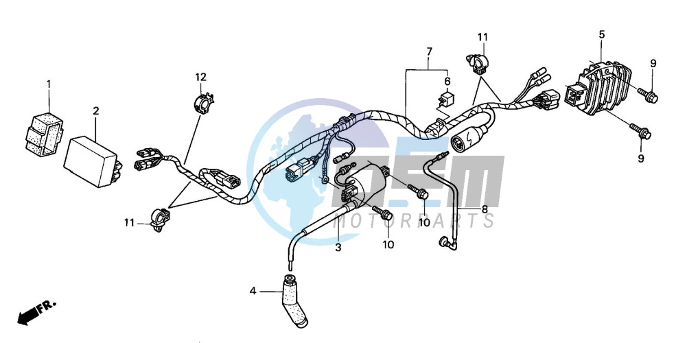 WIRE HARNESS (TRX400EXX-4)