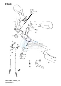 GSX1300R (E3-E28) Hayabusa drawing HANDLEBAR