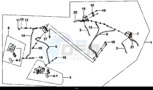 SYMPHONY SR 125 (AZ12W4-EU) (L7-M0) drawing CBS BRAKE SYSTEM ASSY