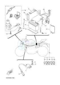 MT125A MT-125 ABS (5D7M) drawing ELECTRICAL 1