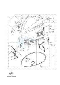 LF350XCC-2018 drawing FAIRING-UPPER