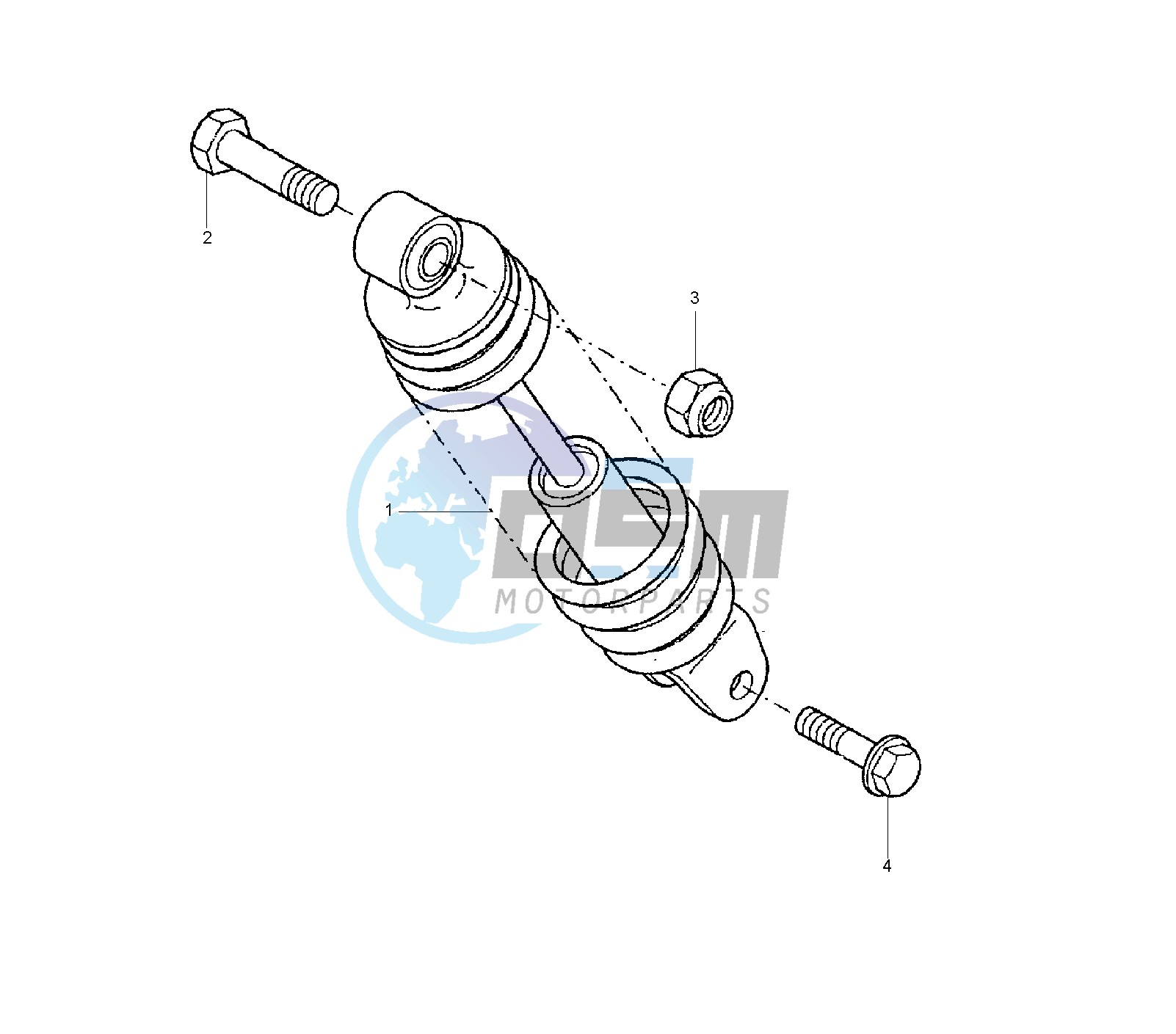 REAR SHOCK ABSORBER