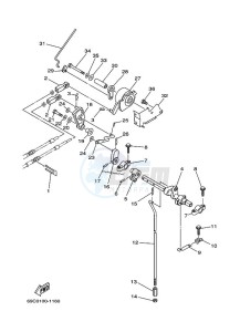 FT9-9D drawing THROTTLE-CONTROL