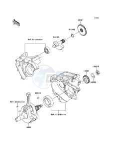 KLX250 KLX250SDF XX (EU ME A(FRICA) drawing Crankshaft