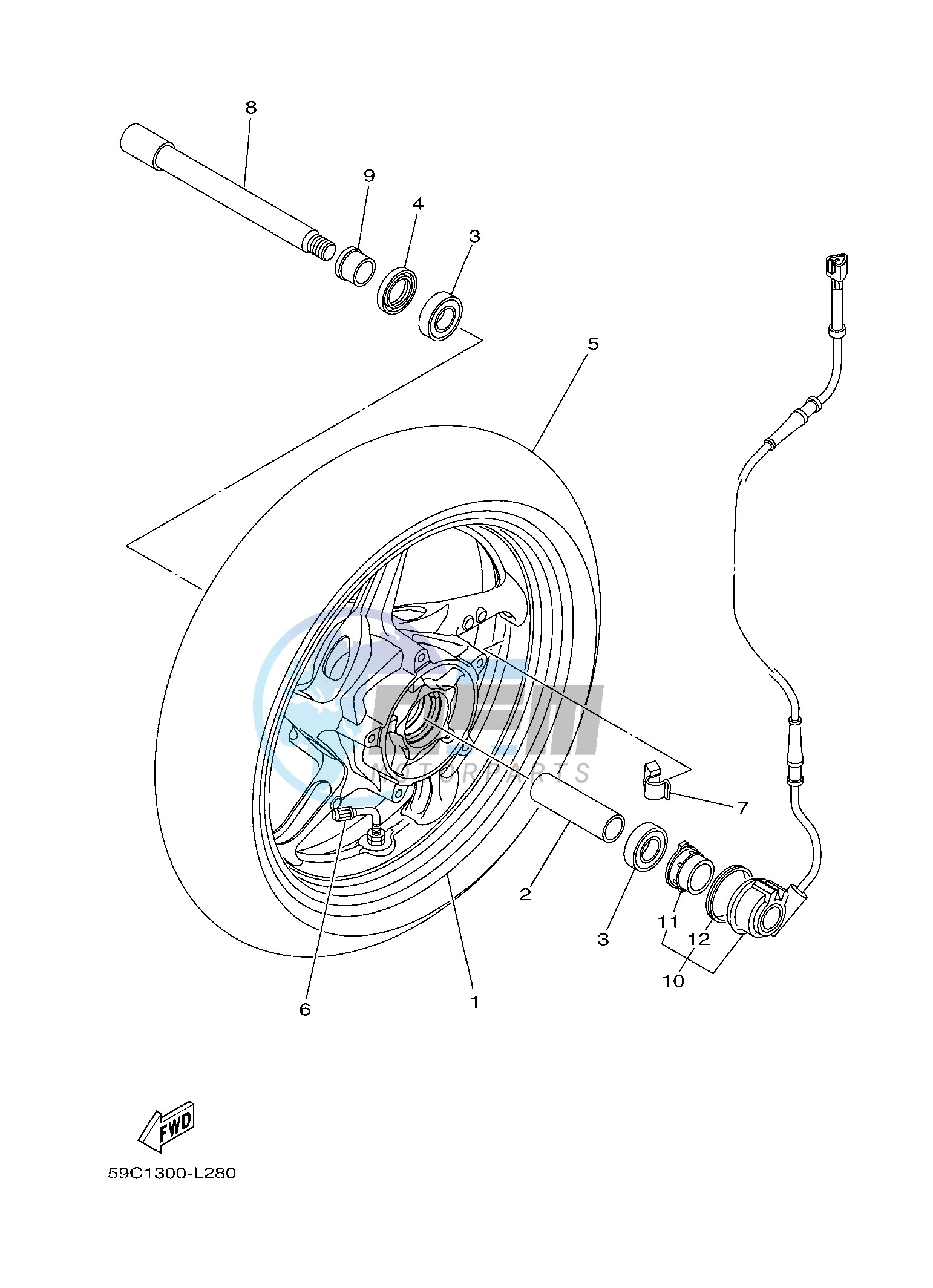 FRONT WHEEL