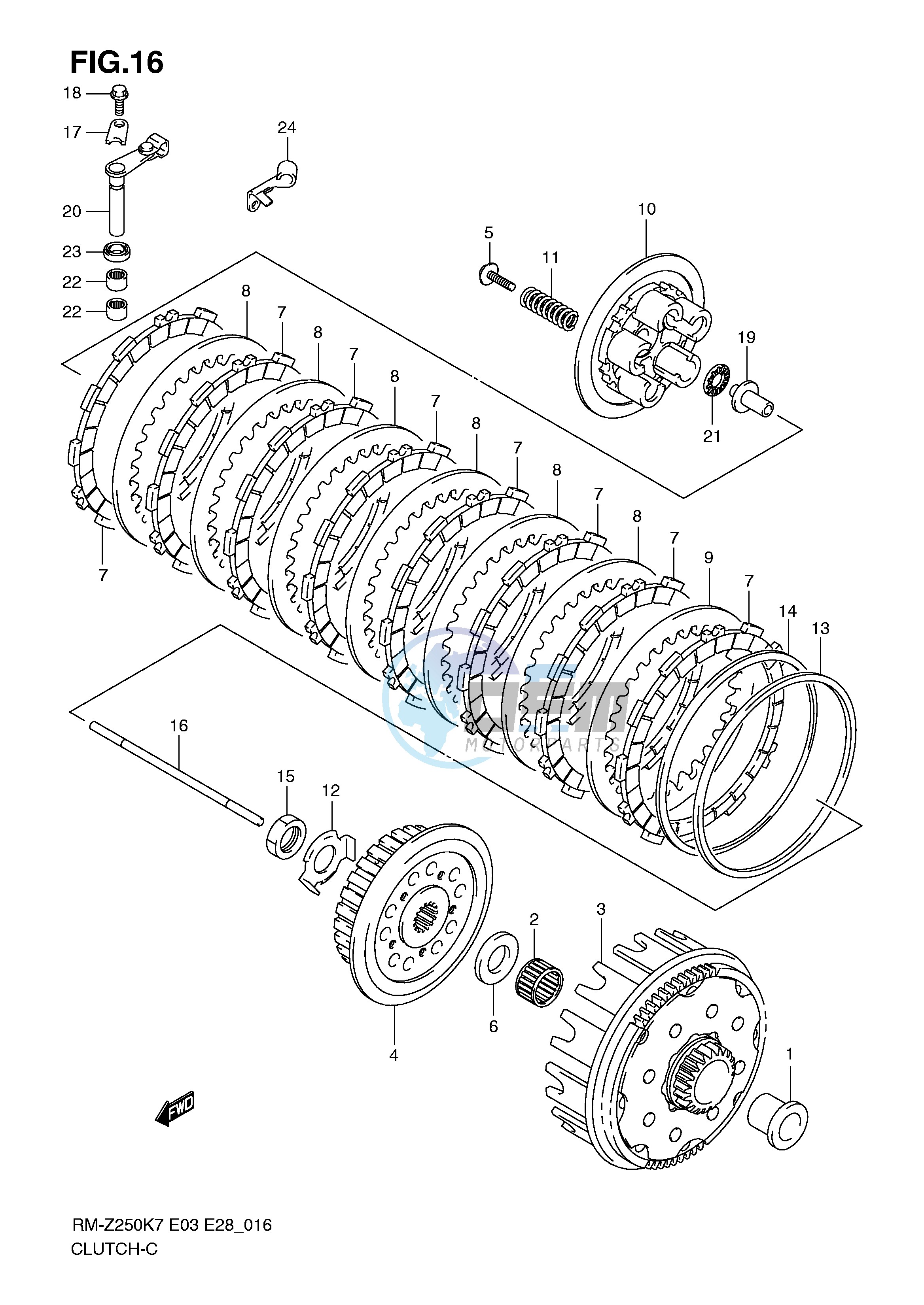 CLUTCH (MODEL K7)