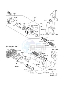 MULE 4010 DIESEL 4x4 KAF950F9F EU drawing Air Cleaner