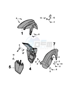 FIGHT 4 50 4T DARKSIDE drawing FENDERS