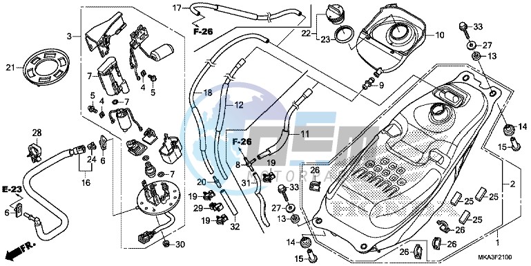 FUEL TANK/ FUEL PUMP