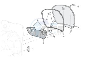 Scarabeo 50 4t 4v net drawing Central body I