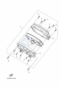 GPD125-A NMAX 125 (BAL3) drawing CRANKCASE COVER 1