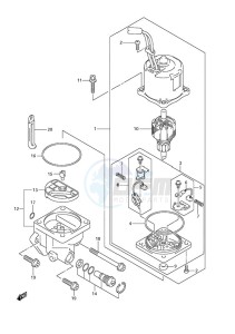 DF 250 drawing PTT Motor (DF 250S)