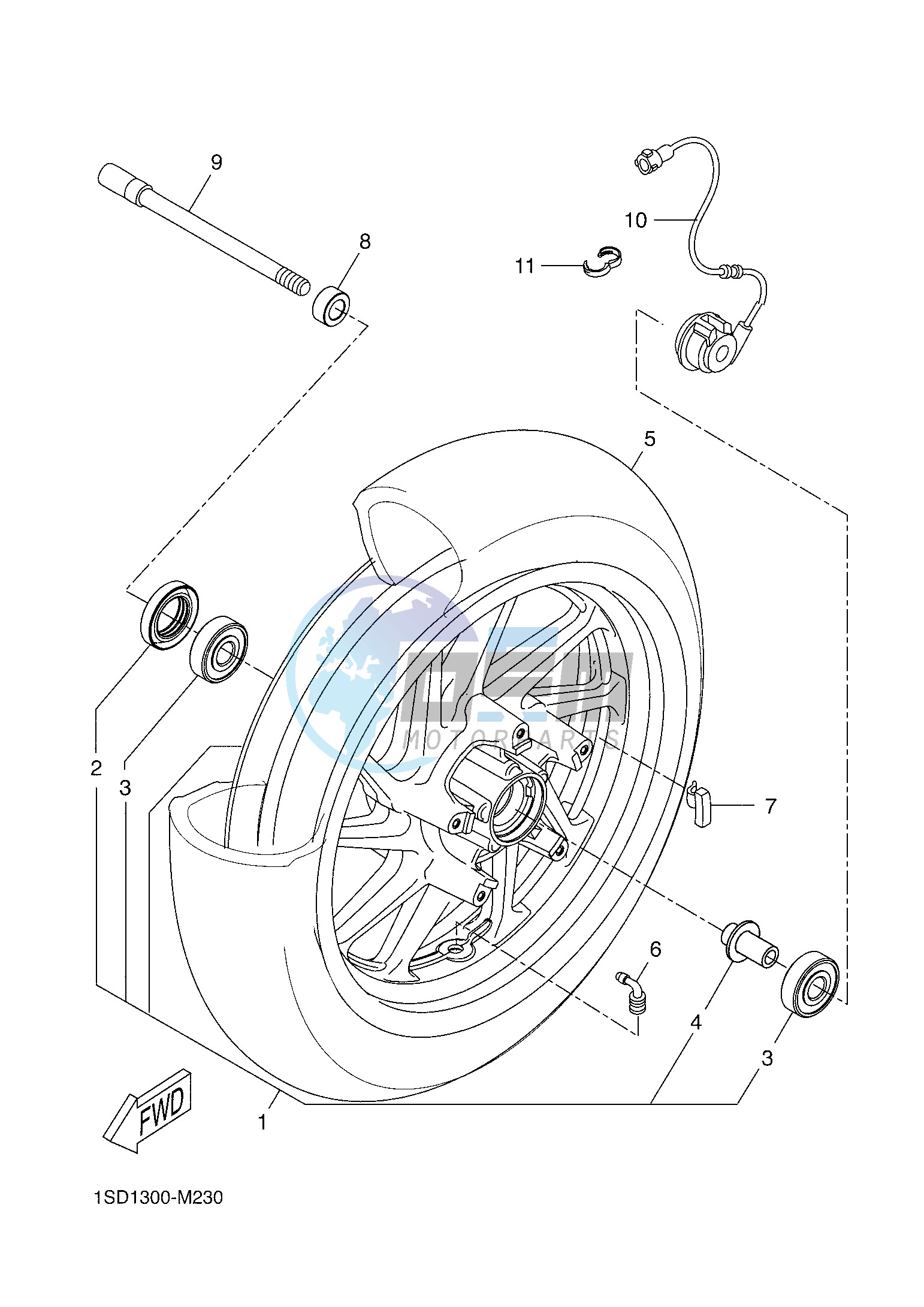 FRONT WHEEL