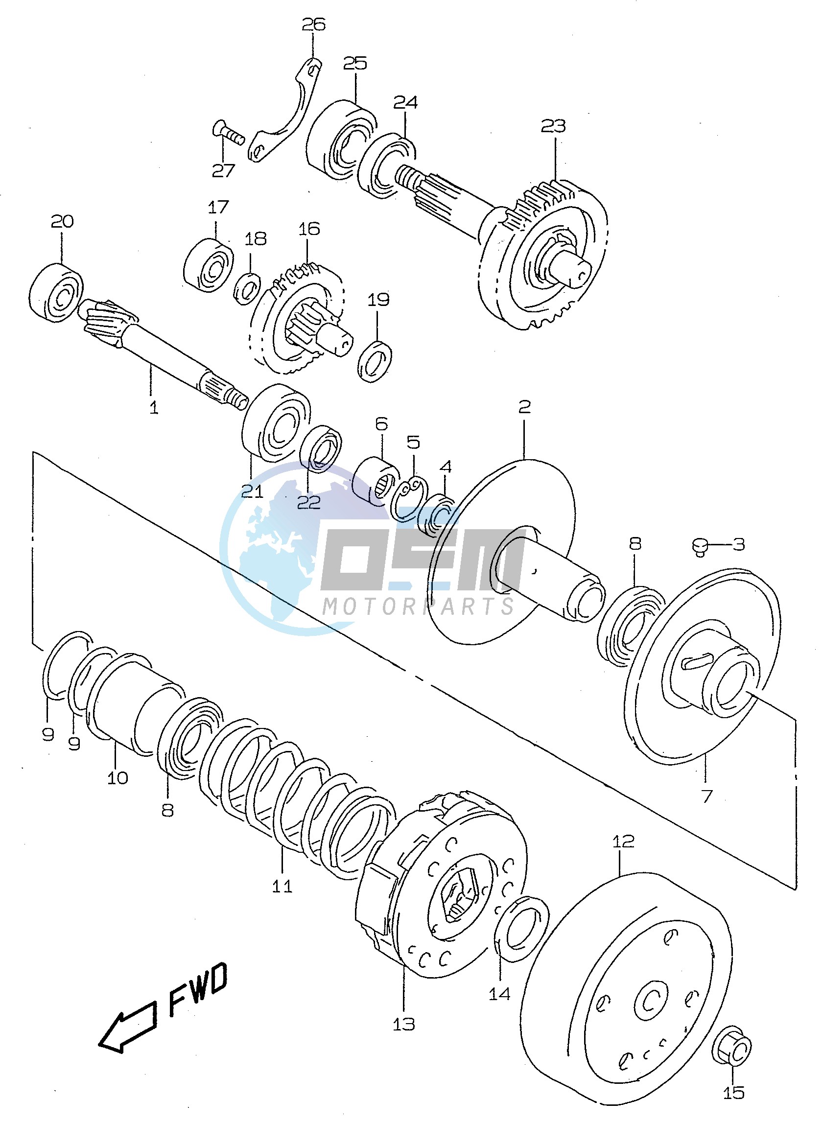 TRANSMISSION (2) (model V W)