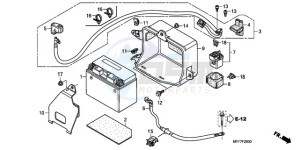 XL700VA9 Europe Direct - (ED / ABS SPC) drawing BATTERY