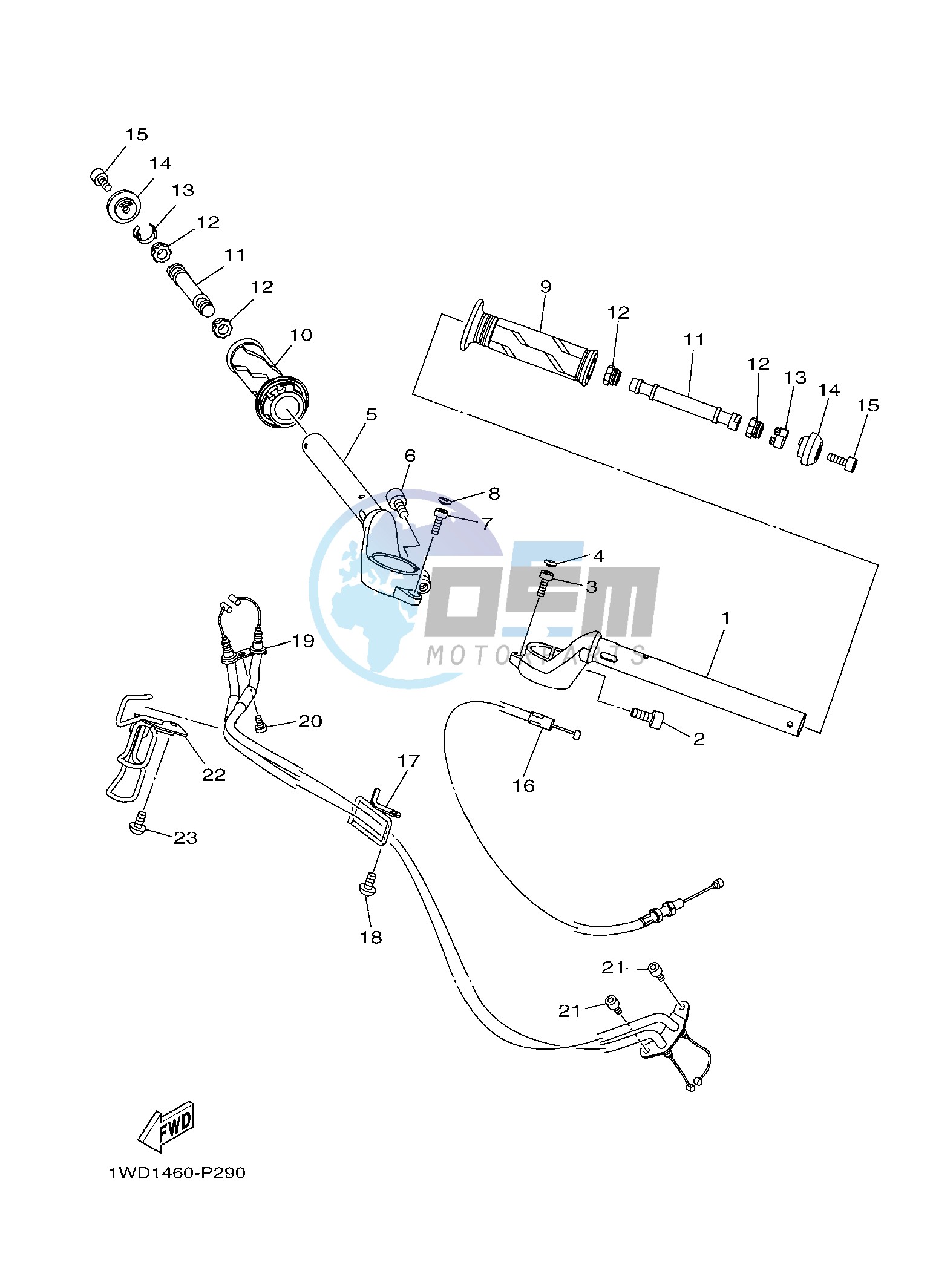 STEERING HANDLE & CABLE