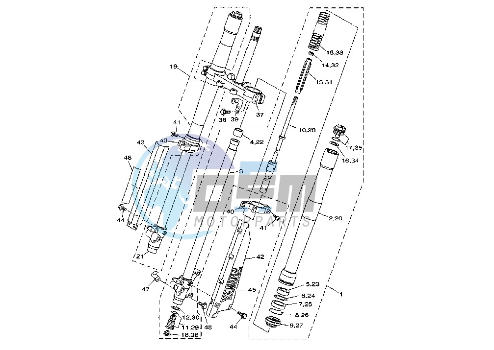 FRONT FORK MY02-03