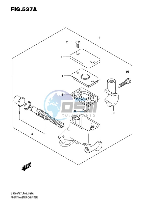 FRONT MASTER CYLINDER