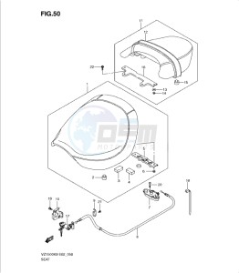 VZ1500K9 drawing SEAT