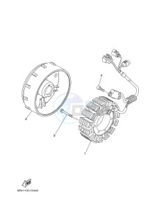 YXM700E YXM70VPHJ VIKING EPS HUNTER (B5FA) drawing GENERATOR