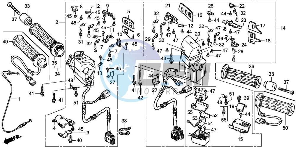 HANDLE SWITCH (GL1800A4/A 5)(GL18006/7/8)