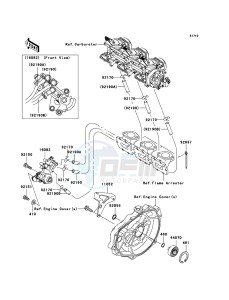 JET SKI 900 STX JT900-E2 FR drawing Oil Pump