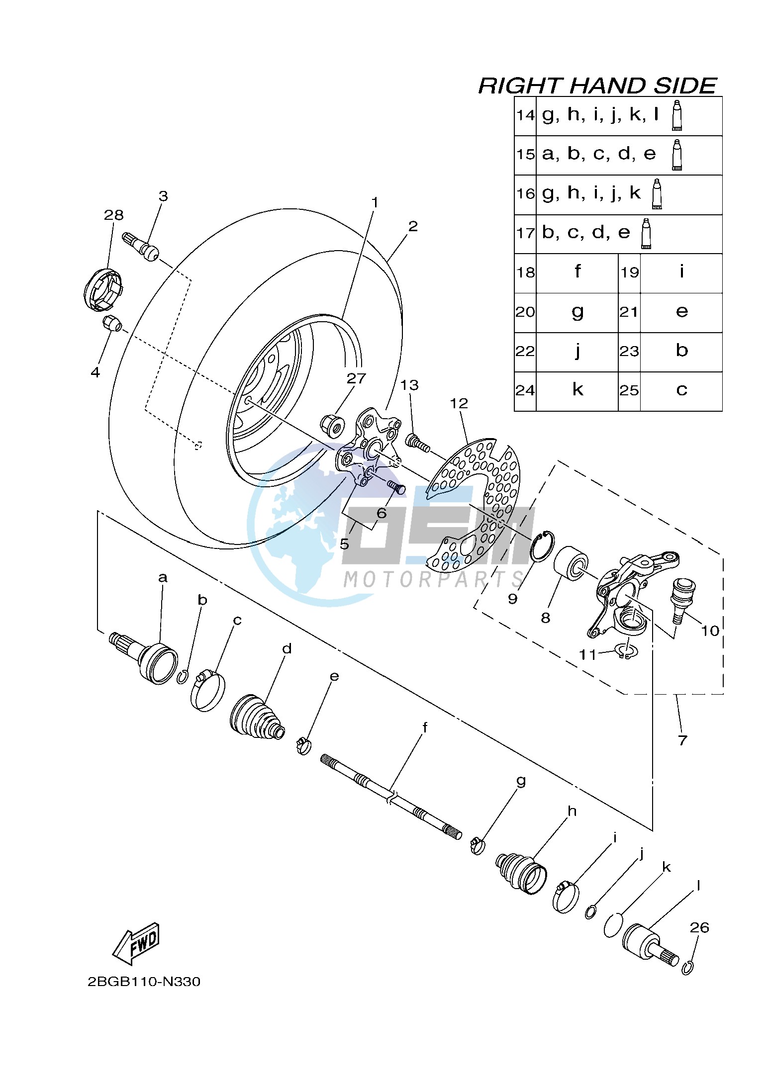 FRONT WHEEL 2