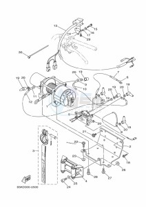 YFM700FWBD YFM7NKPHK (B5KF) drawing OPTIONAL PARTS 1