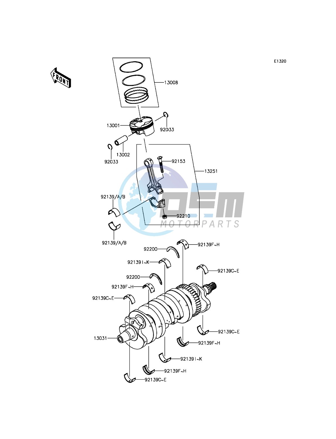 Crankshaft/Piston(s)