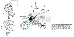 CR250R drawing STRIPE/MARK