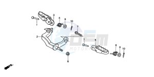 XR600R drawing STEP