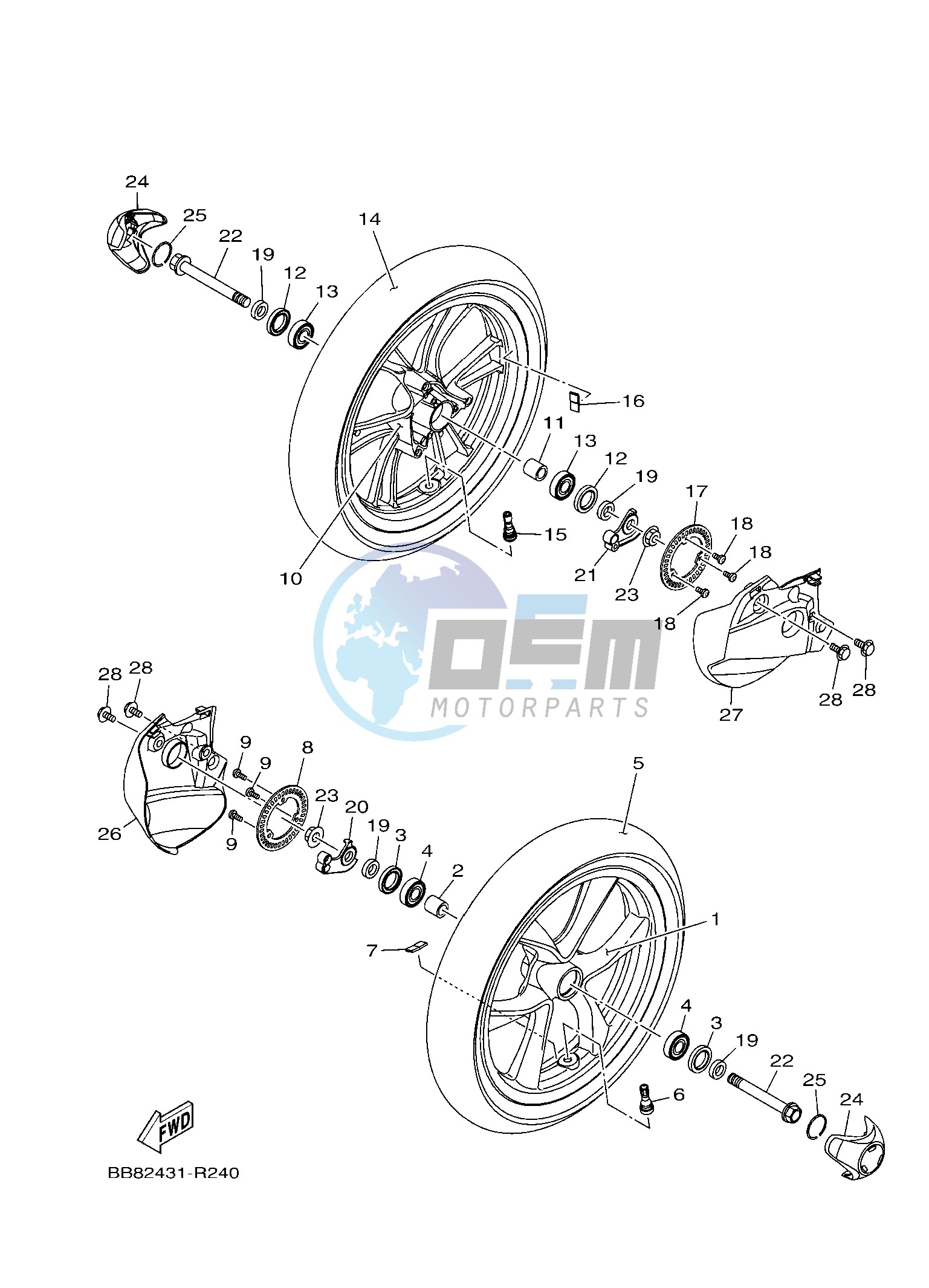 FRONT WHEEL